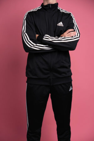 Adidas fekete férfi tréningszett