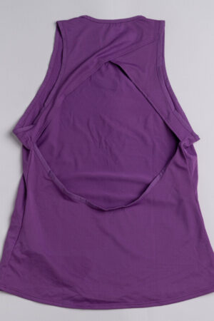 Alternative view of Nike lila női ujjatlan top