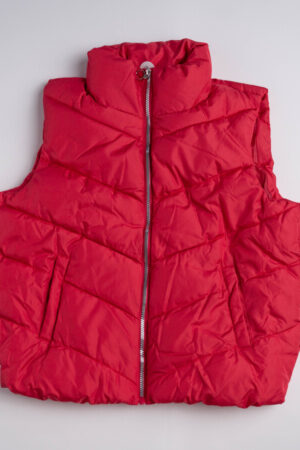 JDY piros női mellény