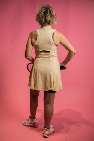 Alternative view of Nike sárga női teniszruha